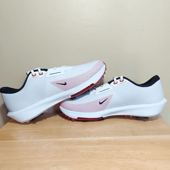 Nike Air Zoom Infinity Tour 2 Wide Golf Shoes White Red FD0218-101 Men\'s 11.5 W main image 7